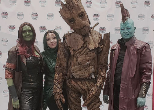 groot.cosplay.gamora.mantis.yondu.geeklife